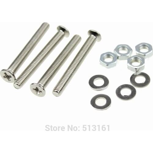 50pcs M4X35MM Screw For Machine Fastener Screws 35mm M4