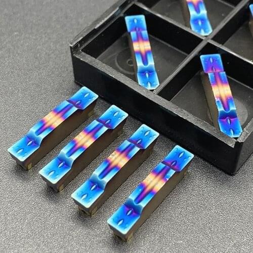 High Quality Carbide MGMN400-M Turning Tool Blue Flame Series CNC Milling Blades slotted and slotted carbide metal turning tool
