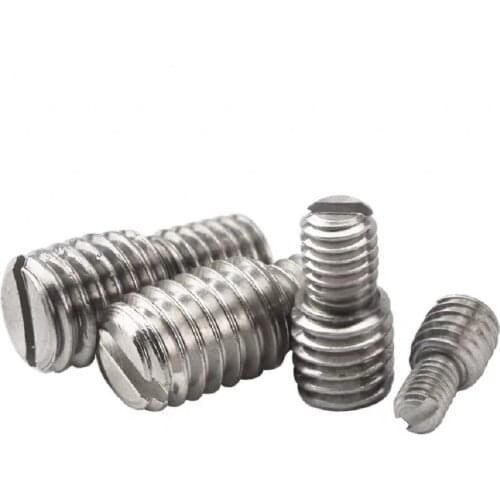 10PCS M3 M4 M5 M6 M8 stainless steel double slotted conversion camera screw