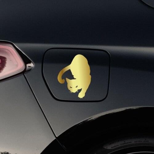 11.1*15.2CM Pet Cat Car Stickers Decals Motorcycle Accessories Car Styling Vinyl Decal Funny Car Stickers Truck Car Styling Deco