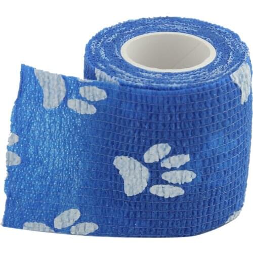 12X PET HORSE DOG CAT VET COHESIVE BANDAGE SELF ADHERENT WRAP TAPE FIRST AID