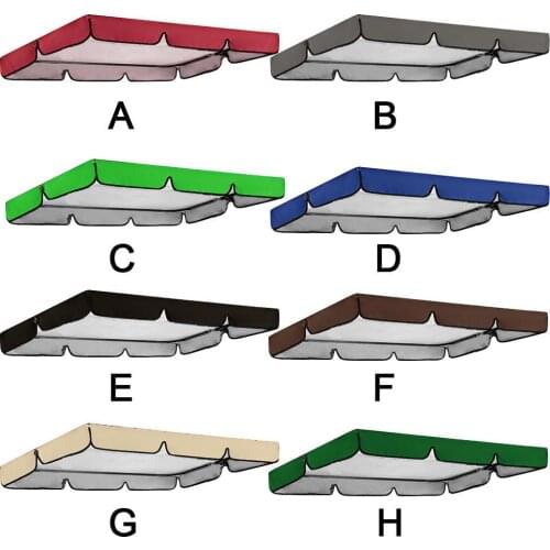 164*114*15cm Gardening Swing Shed Cover Ceiling Courtyard Replacement Cover Outdoor Canopy Top Waterproof Awning Sunshade P0L1