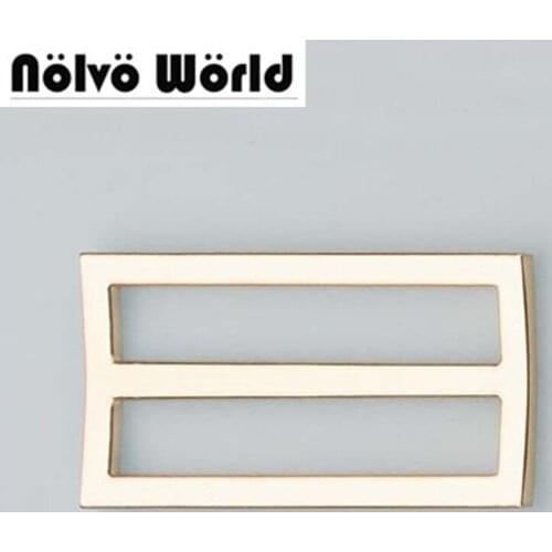 50pcs Welded 50mm (2") Belt Strap buckle Handbag webbing adjusted buckle,Alloy Slider Loop Buckle
