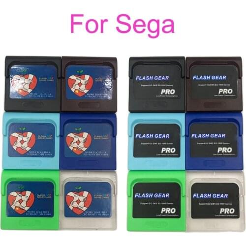 6Pcs For SEGA Game Gear GG Card Box Flash Gear Pro Replacement Card Housing Shell Box Case