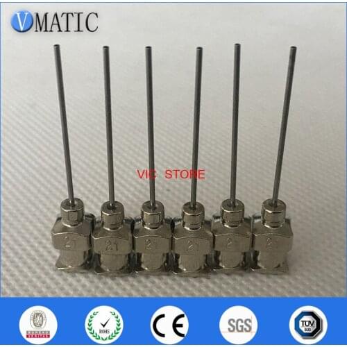 Free Shipping 12Pcs 1 Inch Tip Length 21G Blunt Stainless Steel Dispensing Syringe Needles Tips Glue Dispenser Needle