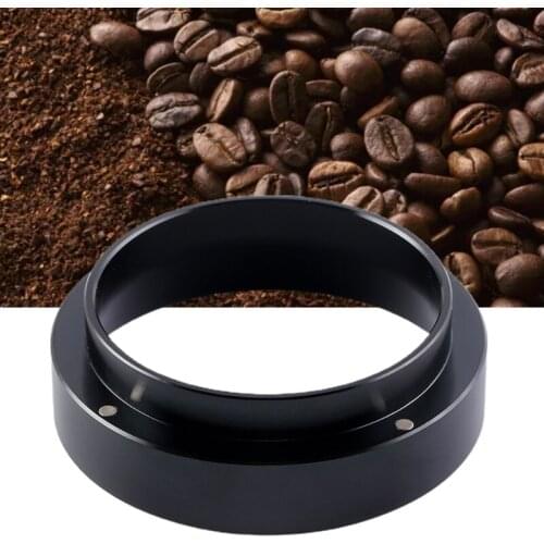 1 Piece Espresso Dosing Funnels Stainless Steel Material Coffee Dosing Rings Replacement Ring Funnel for Coffee Cafe Use