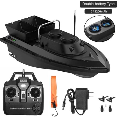 D11 Smart Fishing Bait Boat RC 500M Remote Control Fishing Feeder Toy Fishing Boat Remote Range Fish Finder Ship Speedboat