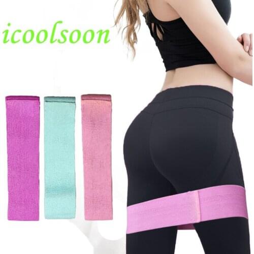 Resistance Booty Squat Abuse Fitness Elastic Yoga Tension Ring Stretch StrapWorkout Exercise Hip Legs Thigh Glute Butt Squat