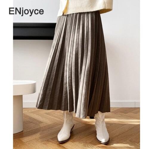 Женские плиссированные юбки ENJOYCE China At AliExpress