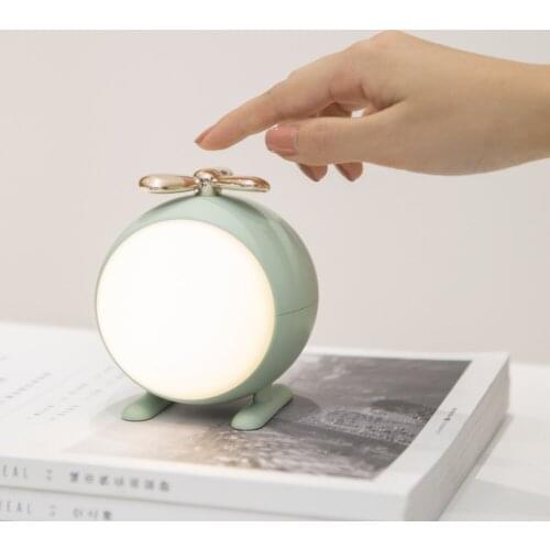 Creative Helicopter Eye Protection Night Light Usb Charging Cartoon Mini Home Led Desk Lamp Cute Personality Night Light