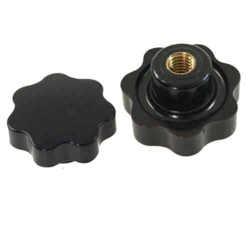 Copper Thread Star Bakelite Industrial Machine Handle Variation