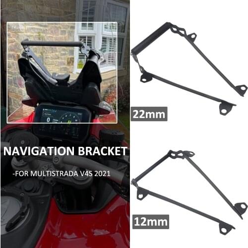 Mobile Phone Navigation Bracket USB Phone Charging For DUCATI MULTISTRADA V4 S 2021