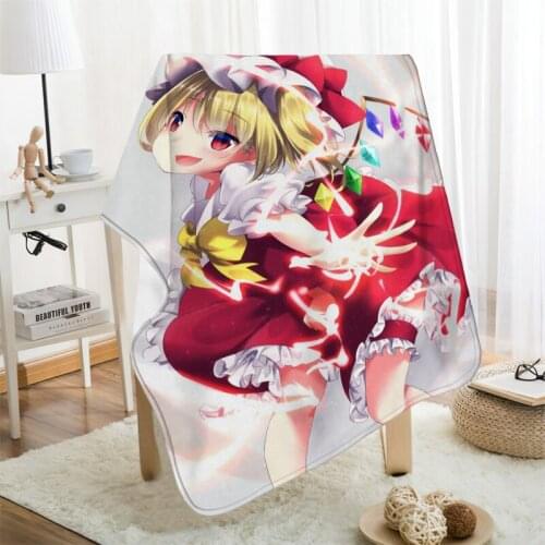 Musife Custom Flandre Scarlet Flannel Blanket Design Your own Blanket Flannel Blankets for Sofa DIY Dropshipping