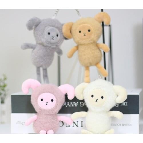 New Cute little sheep Cute alpaca plush pendant good quality Exquisite soft Soothing doll christmase birthday wedding gift