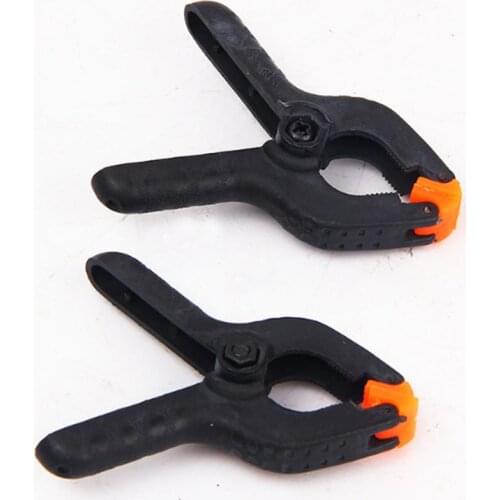 2inches New mini plastic A photographic clip background cloth strong clamp wood fixture spring clip Non-slip handle tool