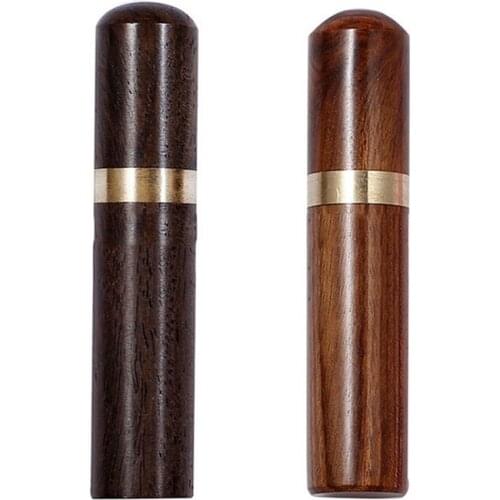 Portable Mini Sewing Needles Storage Needle Case Wooden Felting Pins Container Sewing Tools for Storing Knitting Holder