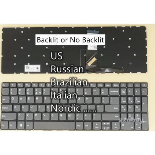 US Russian Brazilian Italian Nordic Keyboard For Lenovo L340E-15API L340E-17API L340H-15API L340H-17API L340L-15API L340L-17API