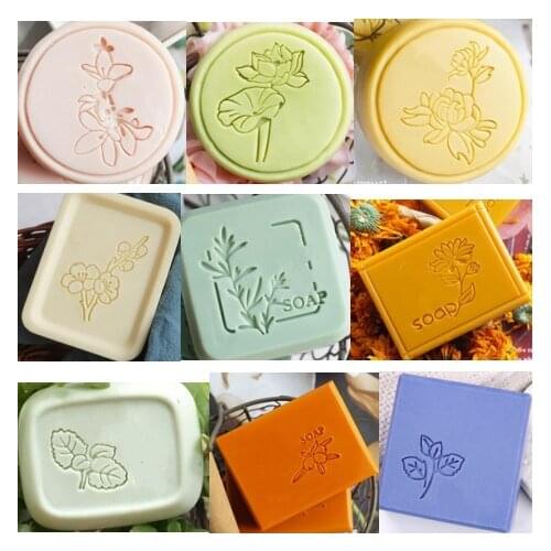 Handmade soap stamp Chapter seal mold mini diy natural patterns4 -5cm