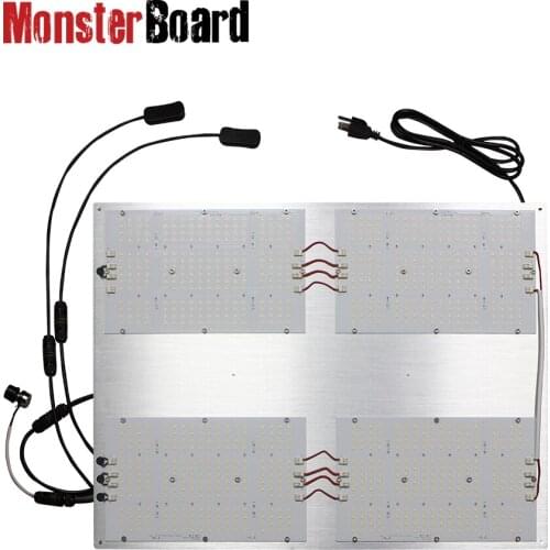 Geeklight Samsung LM301H Dimmable 480w 3000K 3500K 660nm red diodes IR UV grow light quantum led light for growbox