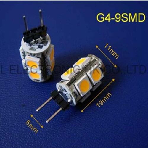 High quality DC12V G4 led Crystal lights G4 Led decorative light 12Vdc G4 led lamps GU4 LED lights 12v free shipping 20pcs/lot