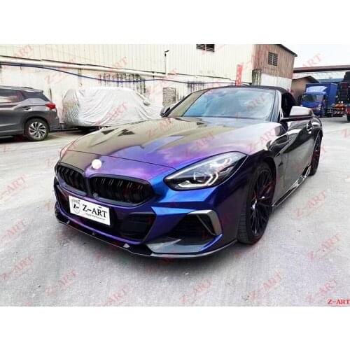 Z-ART 2020 Z4 TRD carbon fiber tuning kit for Z4 carbon fiber body kit for G29 carbon fiber front lip side skirts rear spoiler