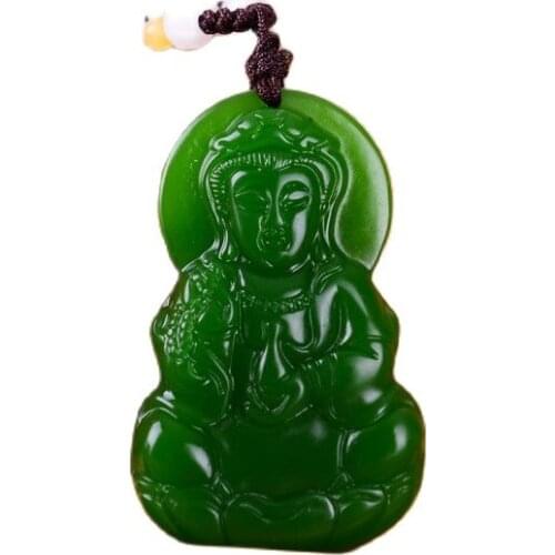 Maitreya jade Guanyin Buddha pendant jade female