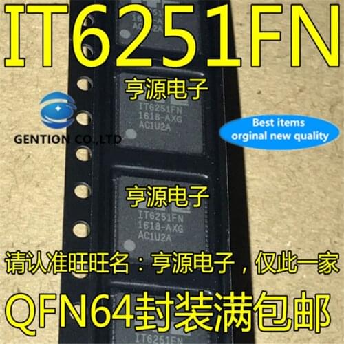 5Pcs IT6251 IT6251FN QFN64 Liquid crystal IC chip in stock 100% new and original