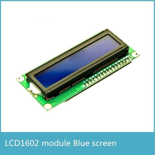 LCD1602 1602 module Blue screen LCD1602 LCD monitor 1602 5V blue screen and white code for arduino
