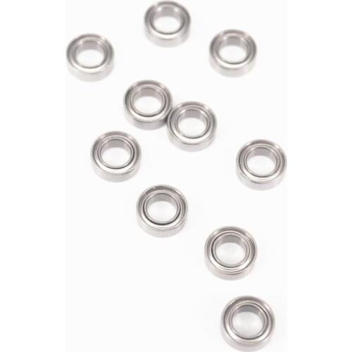 10)MR72ZZ 2x7x3mm P0 ABEC1 Deep Groove Ball Miniature Bearing Gcr15