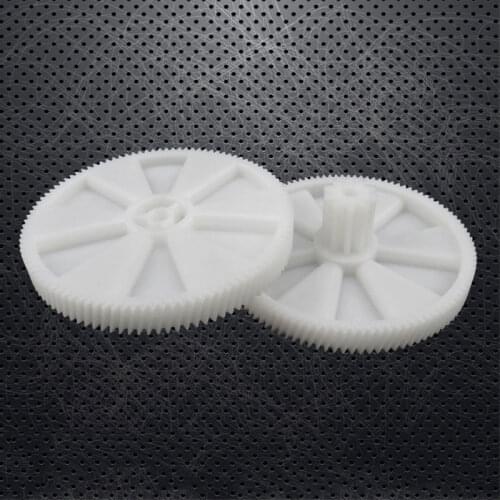2pcs Gears Spare Parts for Meat Grinder Plastic Mincer Wheel KW650740 for Kenwood MG300/400/450/470/500/510/511 DELONGHI KMG1200