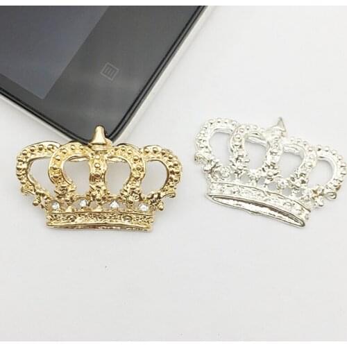 50pcs Crystal Jewelry Strass Embellishment Crown Rhinestone Pendant Earring Bracelet Floating Enamel Hairpin Bag Shoes Accessory