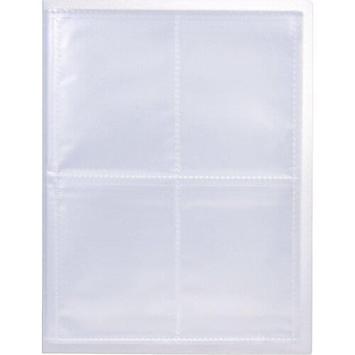 Cards Holder Albums With 20Page for Board Game Star Celebrity Card Photo Collect Album Book Sleeve Holders