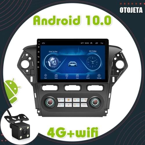 2 Din 8 Core Android 10 Car Radio Auto Stereo For Ford S-MAX S MAX 2007 2008 Navigation GPS DVD Multimedia Player Rear Camera