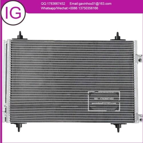 Auto AC CONDENSER RADIATOR For CITROEN BERLINGO DS4 DS5 PEUGEOT 307 PARTNER 6455GH 6455CX 6455GL 6455HK 9650545480 9650631480