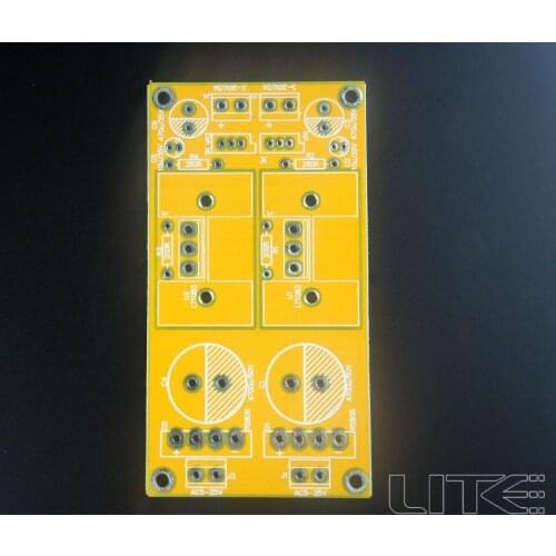 Free shipping 1pcs A-19 regulated power supply board 5V ~ 20V adjustable blank board PCB