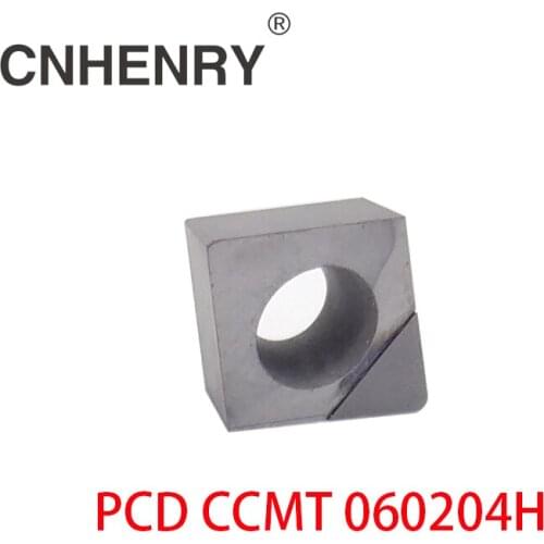 Free shipping 2 PCS Lathe Turning Inserts PCD CCMT060204 CNC PCD Diamond Cutter For Lathe Tools SCLCR / SCFCR / SCMCN / SCACR