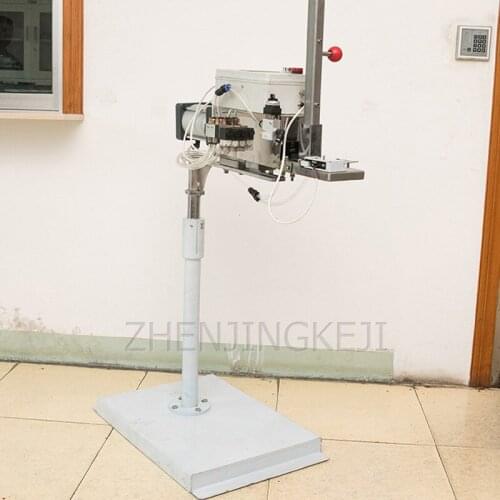 Pneumatic Zhakou Machine Commercial Aluminum Nail Machine Food Feed Industry Package Tool Plastic Bag Weave Bag Zhakou Equipment