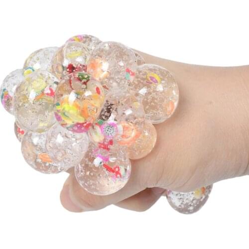 DNA stress ball Water Bead Relaxing Ball Children Squeeze Toy Sensory Ball Gift Squeeze Squishy Ball Toy