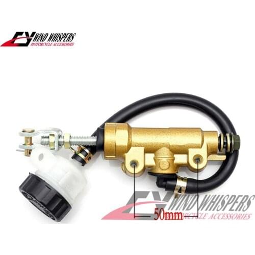 Motorcycle Foot Rear Brake Master Cylinder For Yamaha TDR125 TDR250 XT660 XTZ750 FZ400 TZR125 XJR400 XJR1200 FZR250 TZM150 TTR