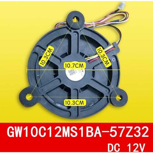 GW10C12MS1BA-57Z32 DC12V for Haier freezer fan cooling fan motor parts