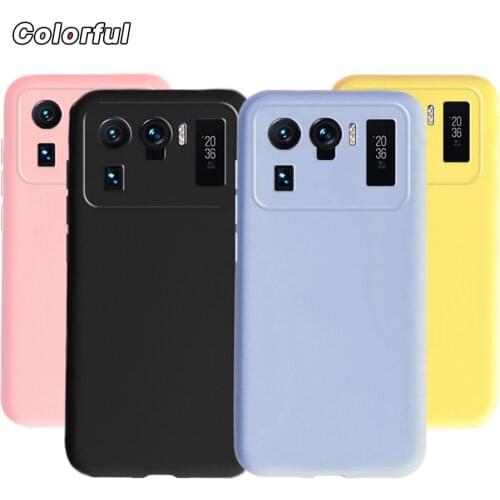 Soft Case For Xiaomi Mi 11 Ultra Case Cute Silicon Candy Back Cover For Xiaomi 11 Mi11 Ultra Phone Cases 6.81'' Shockproof Coque