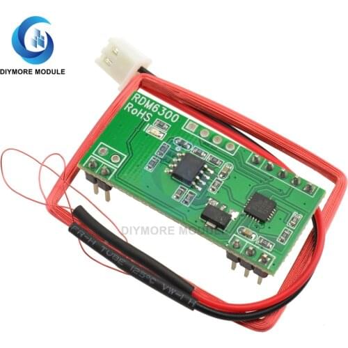 125Khz EM4100 RFID Card Key ID Reader Module RDM6300 (RDM630) UART Output Access Control System For Arduino DIY KIT