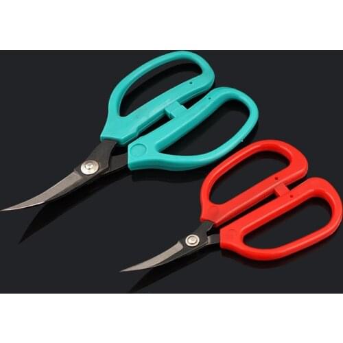 Plastic Handle Scissors Elbow Scissors Leather Scissors Edge Scissors Clothing Scissors