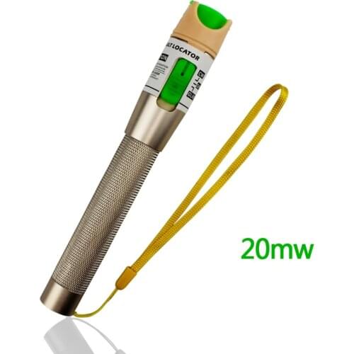 AU-20 Visual Fault Locator 20mW Optical fiber fault test Pen 15-20KM Fiber optic light source Visual Fault Locator Free shipping