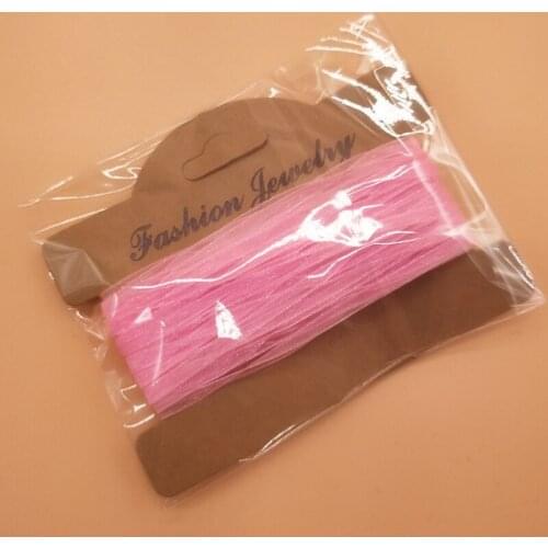 REDJCK 100 Yards\lot 3 mm Width Chiffon Ribbon DIY Handmade Accessories Solid Organza Lace Webbing Ribbons For Home Decoration