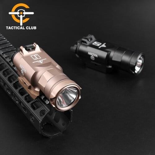 WADSN Tactical XH35 X300UH-B Weapon Scout light 1000 Lumen Ultra-High Dual Output White LED Strobe WhiteLight Hunting Flashlight