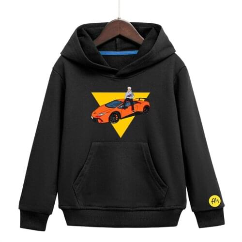 А4 мерч Childrens Hoodie Autumn Boys Girls Sweatshirt Tops Merch A4 Lamba High Quality Casual kids Baby Clothing