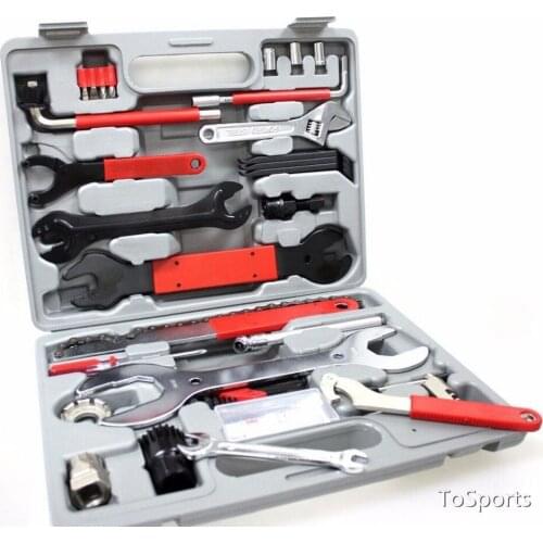 Cycling Tool Combination Repair Box Bicycle Carbon Steel Repair Kit Equipment Toolbox Bike Equipment Universal Bicycle Tool Set