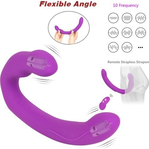 2020 Vibrator Clitoris Big Gay Dildo Strapon Vibrator Two Vibrating Panties Phalos Erotic Goods Sex Shop Anal Toys For Lesbian