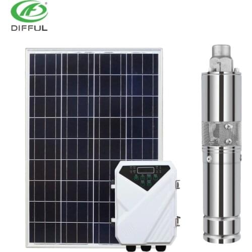 48v dc brushless motor water screw pump solar water pump
